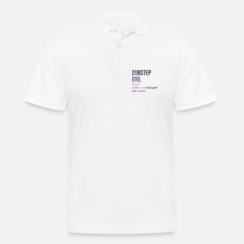 Dubstep Dubstep Dubstep - Men's Polo Shirt - white