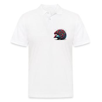 Hérisson - Polo Homme - blanc - Devant - Kai (181cm)