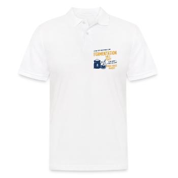 Sourdough Bread Baking Baker Sourdough Starter Jar - Männer Poloshirt - Weiß - Vorne - Kai (181cm)