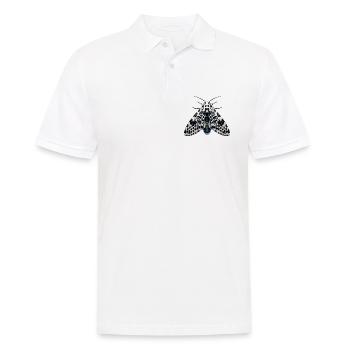 Anime Hypercompe Leoparde Géant - Polo Homme - blanc - Devant - Kai (181cm)