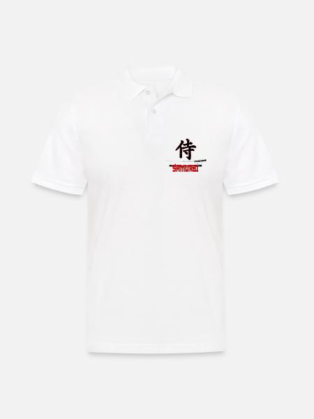 Samurai - Men's Polo Shirt - white