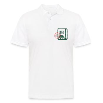 South Korea Souvenir – I Was There Design - Men's Polo Shirt - white - Front - Kai (181cm)