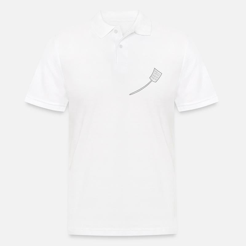 swatter - Männer Poloshirt - Weiß
