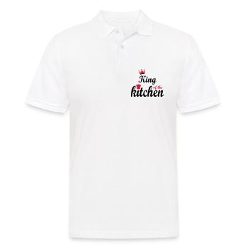 cooking - Men's Polo Shirt - white - Front - Kai (181cm)