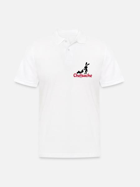 garden - Men's Polo Shirt - white