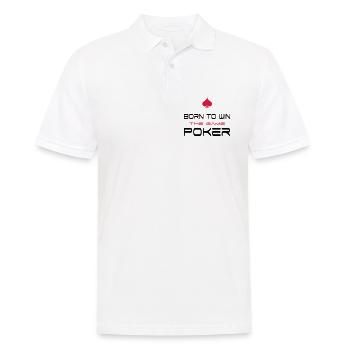 poker - Polo Homme - blanc - Devant - Kai (181cm)