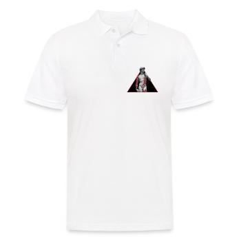 David Rose Tattoo - Männer Poloshirt - Weiß - Vorne - Kai (181cm)
