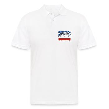 Rostocker - Männer Poloshirt - Weiß - Vorne - Kai (181cm)