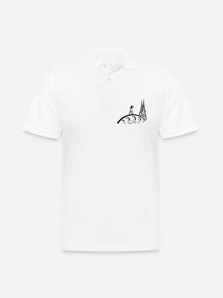 Regensburg Bruckmadl Kids - Männer Poloshirt - Weiß