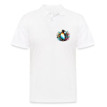 Pingouin - Polo Homme - blanc - Devant - Kai (181cm)