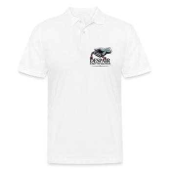 Resilient Hand Holding Frayed Rope - Men's Polo Shirt - white - Front - Kai (181cm)