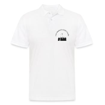 Meeting place in faith Family design - Men's Polo Shirt - white - Front - Kai (181cm)