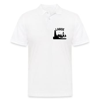 Laboe SH Schleswig Holstein Ostsee - Männer Poloshirt - Weiß - Vorne - Kai (181cm)