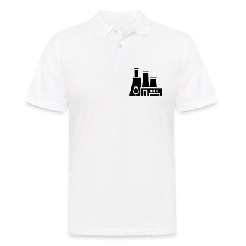 usine écologique - Polo Homme - blanc - Devant - Kai (181cm)
