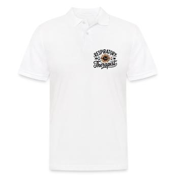 Inspiration pour le battement de cœur de tournesol - Polo Homme - blanc - Devant - Kai (181cm)