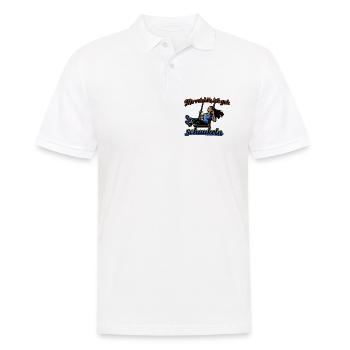 Mir reichts ich geh schaukeln Spruch - Männer Poloshirt - Weiß - Vorne - Kai (181cm)