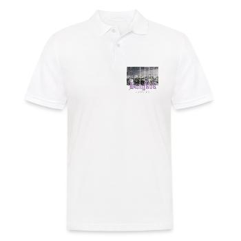 Souvenir vintage BKK Thaïlande de Bangkok Skyline - Polo Homme - blanc - Devant - Kai (181cm)