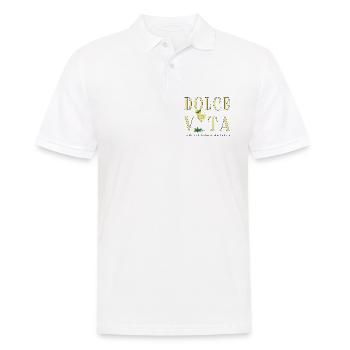 Cocktail au citron Dolce Vita - Polo Homme - blanc - Devant - Kai (181cm)