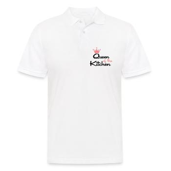 T-shirts for women who like to cook - Men's Polo Shirt - white - Front - Kai (181cm)