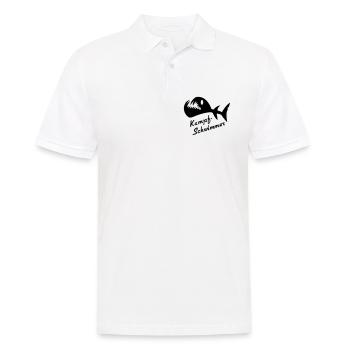 Bataille Poisson Fantasma 2 - Polo Homme - blanc - Devant - Kai (181cm)