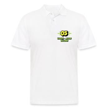 High Alpine Complainer - Men's Polo Shirt - white - Front - Kai (181cm)