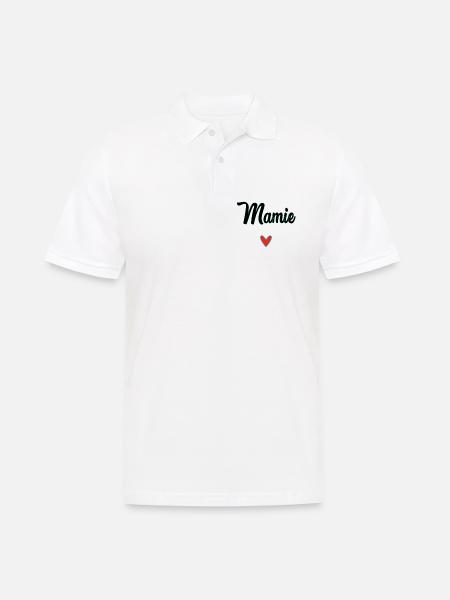 GRANNY. MOM. GRANDMA. MOTHER'S DAY - Men's Polo Shirt - white