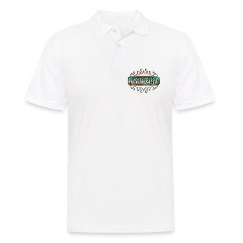 Physiotherapeut - Männer Poloshirt - Weiß - Vorne - Kai (181cm)