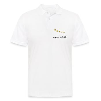 JOYEUSE RETRAITE. RETRAITE. RETRAITEE. RETRAITE - Polo Homme - blanc - Devant - Kai (181cm)
