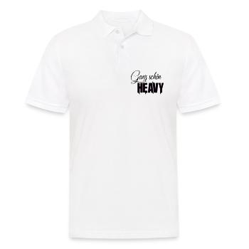Assez beau lourd - Polo Homme - blanc - Devant - Kai (181cm)