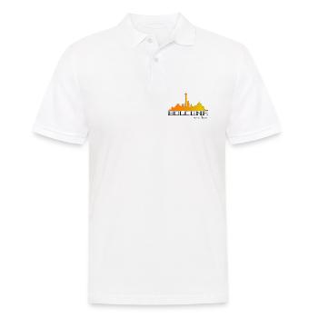 Gradient Urban Horizon - Men's Polo Shirt - white - Front - Kai (181cm)