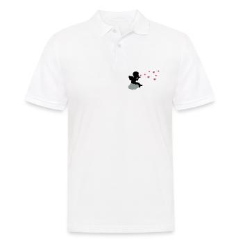 Cher ange - Polo Homme - blanc - Devant - Kai (181cm)