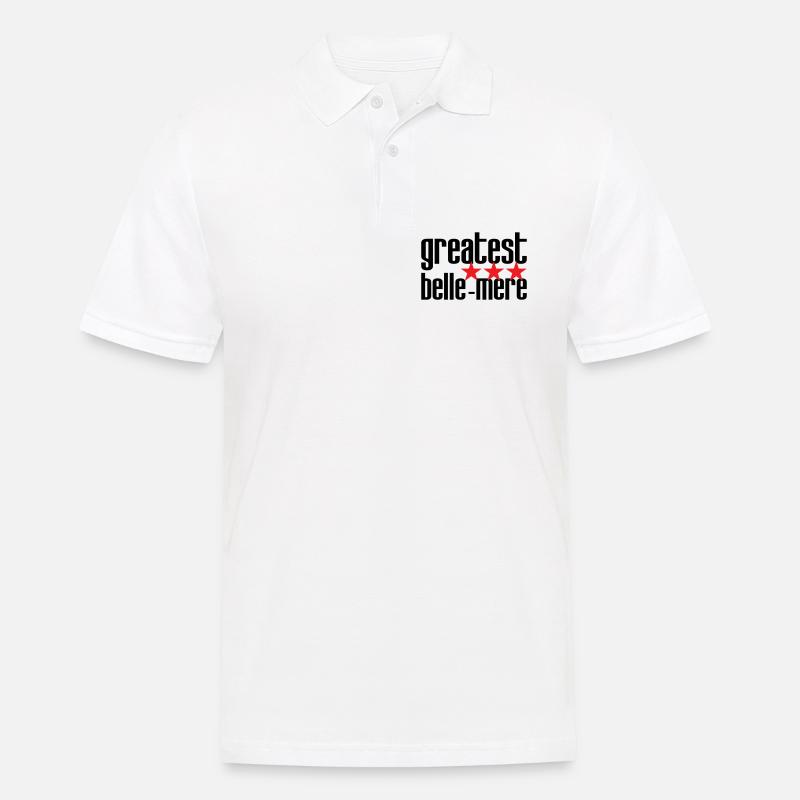 Beste Schwiegermutter der Welt - Männer Poloshirt - Weiß
