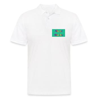 MAÎTRE. MERCI. MERCI MAÎTRE. CADEAU MAÎTRE - Polo Homme - blanc - Devant - Kai (181cm)
