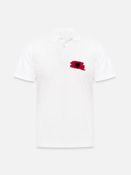 Albanian Albanian Pride Albanian - Men's Polo Shirt - white