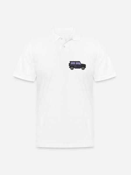 Jeep - Polo Homme - blanc