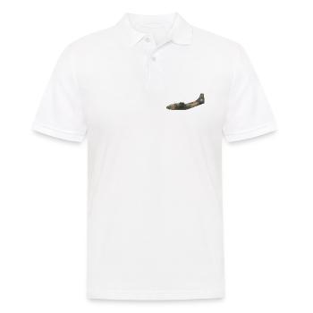 C-123 Provider - Men's Polo Shirt - white - Front - Kai (181cm)