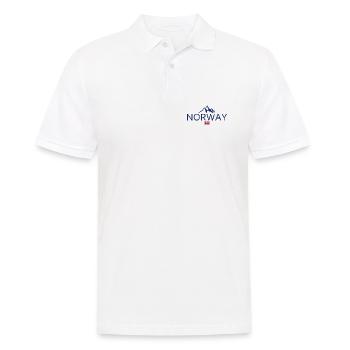 Norvège - Norvège - Norvège - Drapeau - Scandinavie - Polo Homme - blanc - Devant - Kai (181cm)