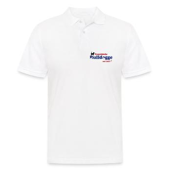 Französische Bulldogge Logo - Männer Poloshirt - Weiß - Vorne - Kai (181cm)
