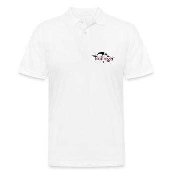 Trollinger - Männer Poloshirt - Weiß - Vorne - Kai (181cm)