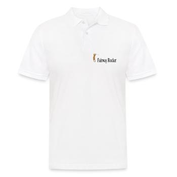 golf - Men's Polo Shirt - white - Front - Kai (181cm)