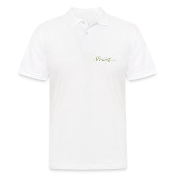 Beauté Lettres, Design de la nature - Polo Homme - blanc - Devant - Kai (181cm)
