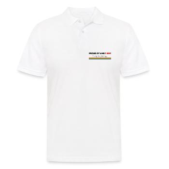 Fière de qui je suis | LGBTQIA+ - Polo Homme - blanc - Devant - Kai (181cm)