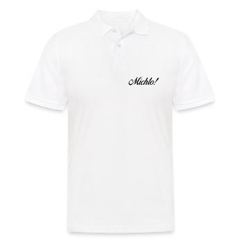 michto - Polo Homme - blanc - Devant - Kai (181cm)