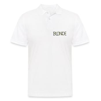 Blonde - Männer Poloshirt - Weiß - Vorne - Kai (181cm)