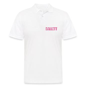 Ballet Danse Ballet Danseur Ballerine Cadeau - Polo Homme - blanc - Devant - Kai (181cm)