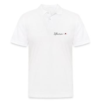 Lehrerin - Männer Poloshirt - Weiß - Vorne - Kai (181cm)