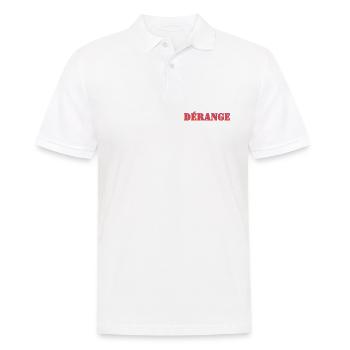 Mind - Men's Polo Shirt - white - Front - Kai (181cm)