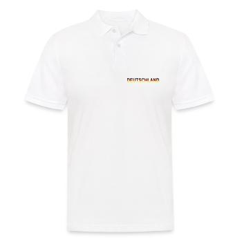 Germany Design - Men's Polo Shirt - white - Front - Kai (181cm)
