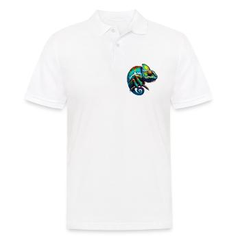Caméléon - Polo Homme - blanc - Devant - Kai (181cm)