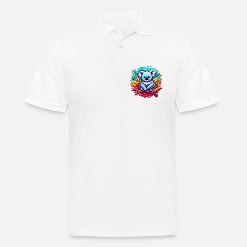 Koala - Polo da uomo - bianco